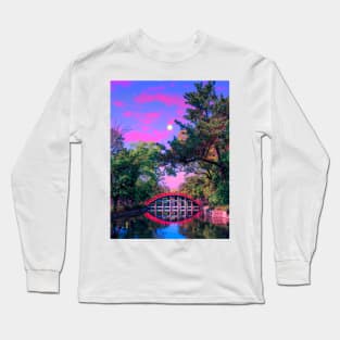 Tropic colors in Osaka Long Sleeve T-Shirt